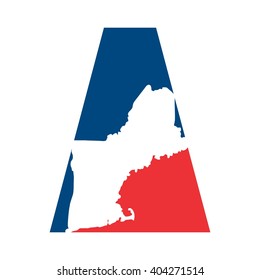 New England Logo Vector.