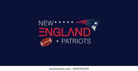 The New England Patriots Captivating Illustration Design
