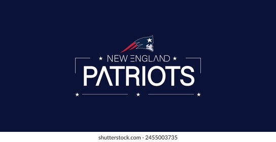 The New England Patriots Unique Illustration Style