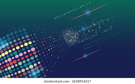 Neuer, moderner digitaler Hintergrund