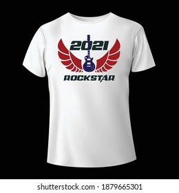 new fashion Rockstar T shirt design