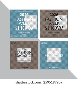 New Fashion Runway Event template Design