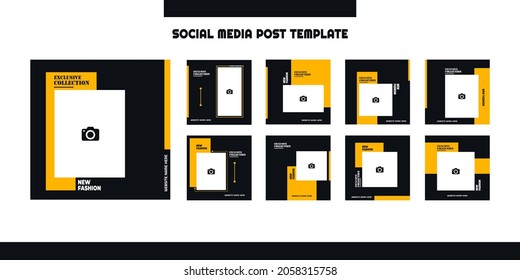 New Fashion Social Media Post Template