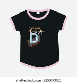 new fashion suitable screen printing and DTF for the design boy and girls outfit of t-shirts print