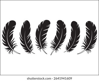 A new Feather Silhouette Design