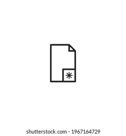 New File Document Icon Vector Illustration Design Template suitable for user interface application or software