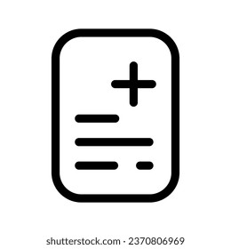 New File Icon Vector Symbol Design Illustration