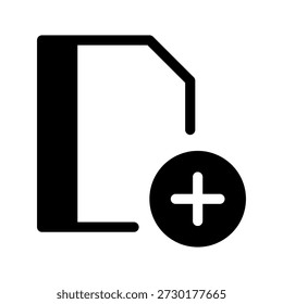 New File Icon Vector Symbol Design Illustration