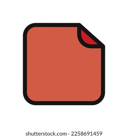 Nuevo icono de línea de archivo aislado en fondo blanco. Icono delgado plano negro sobre el estilo de contorno moderno. Símbolo lineal y trazo editable. Ilustración vectorial de trazo simple y de píxel perfecto.
