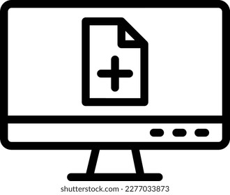 New file Vector Icon Design Illustration
