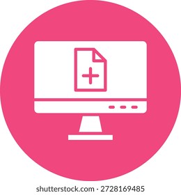 Ilustración de diseño de icono de Vector de archivo Nuevo