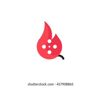 New films vector logo in a modern style.