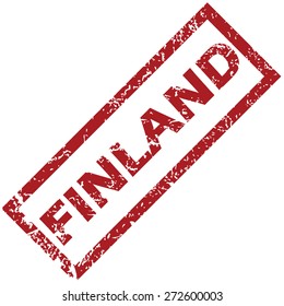 New Finland grunge rubber stamp on a white background. Vector illustration