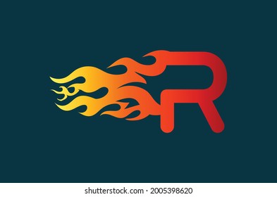 Vorlage für das Design des neuen Brandbriefs R-Logos
