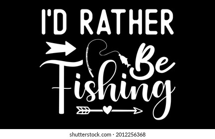 New Fishing SVG T-shirt Design Template