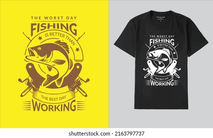 A NEW FISHING T SHIRT DESIGN 