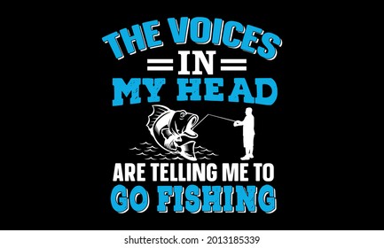 New Fishing T-shirt Design Template