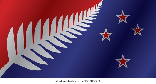 New flag of New Zealand.