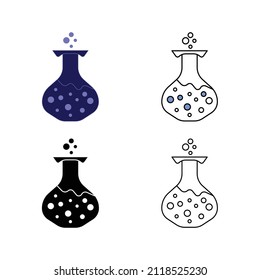 new flask vector type icon