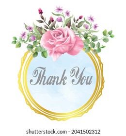 New floral design template | New vintage logo design template