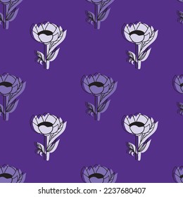 new floral pattern design with elegant graphic for background and fabric