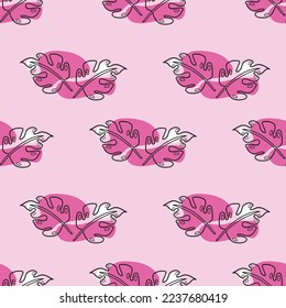 new floral pattern design with elegant graphic for background and fabric