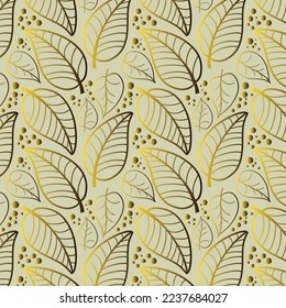 new floral pattern design with elegant design element and soft colour