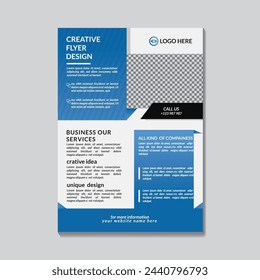 New flyer design template print ready 