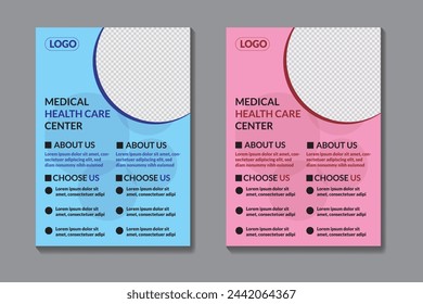 New flyer template design print ready