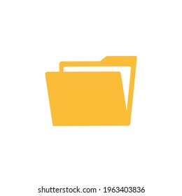 New folder file. Add attach create folder make new plus. Vector icon illustration