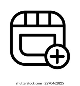 New Folder Icon Vector Symbol Design Illustration