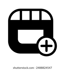 New Folder Icon Vector Symbol Design Illustration