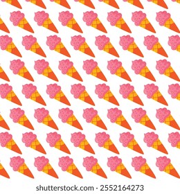 New food seamless pattern design