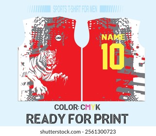 New Football Jersey Designs Make full Sublimation jersey Ready to Print