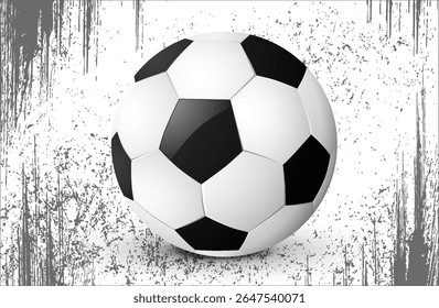 A new football over a darg grunge background