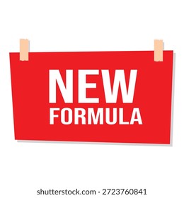 ícone nova fórmula com fundo branco