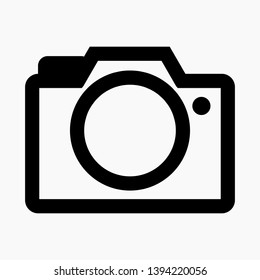 New foto camera vector icon.