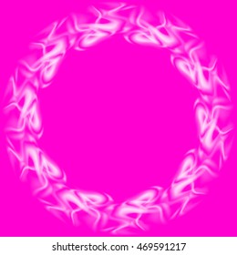 The new frame of abstract glowing haze.