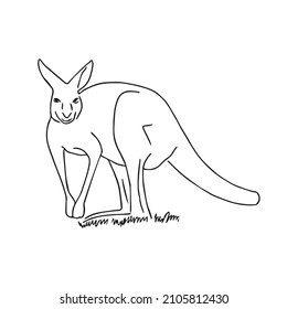 2,230 Kangaroo line drawing Images, Stock Photos & Vectors | Shutterstock