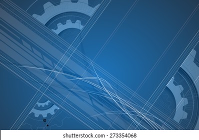 New future technology concept abstract background for business solution