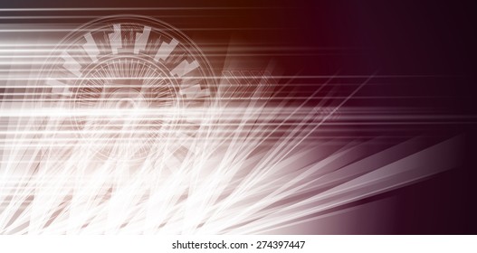 New future technology concept abstract background for business solution