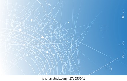 New future technology concept abstract background for business solution