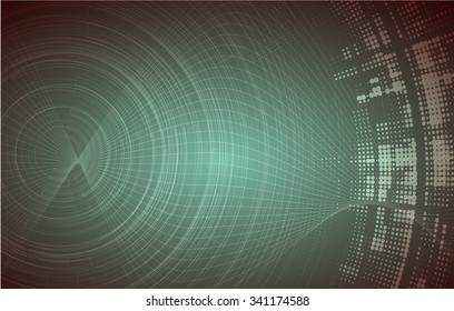 New future technology concept abstract background for business solution