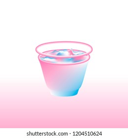 New futuristic glass 