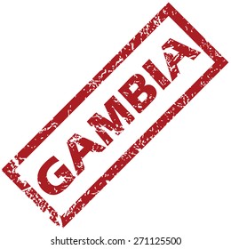 New Gambia grunge rubber stamp on a white background. Vector illustration