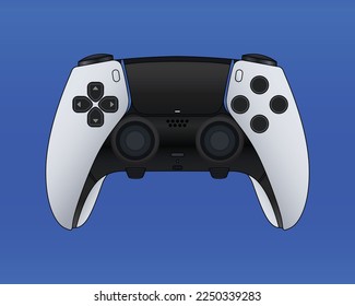 Nueva ilustración vectorial joystick de juego, controlador de juegos