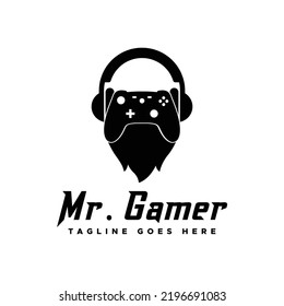 New Gamer Logo Design Template