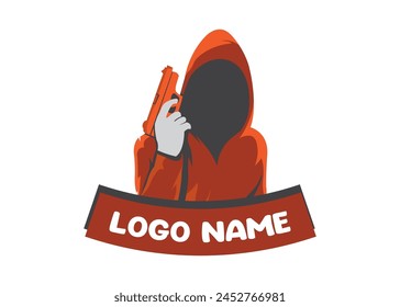 new gaming logo design illustration vector