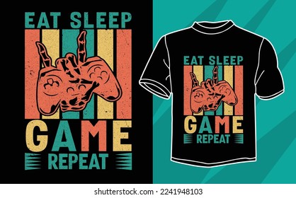 new gaming t shirt design for all