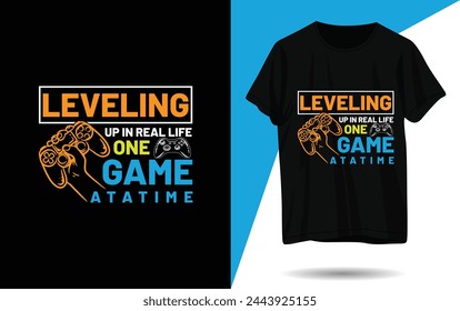 New Gaming T-shirt Design Bundle